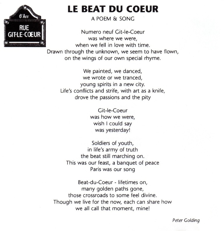 Le Beat Du Cœur - A Poem & Song