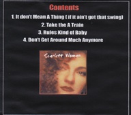 Peter Golding Harmonica with Scarlett Woman album (back)