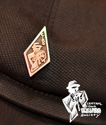 Central Iowa Blues Society Pin Badge