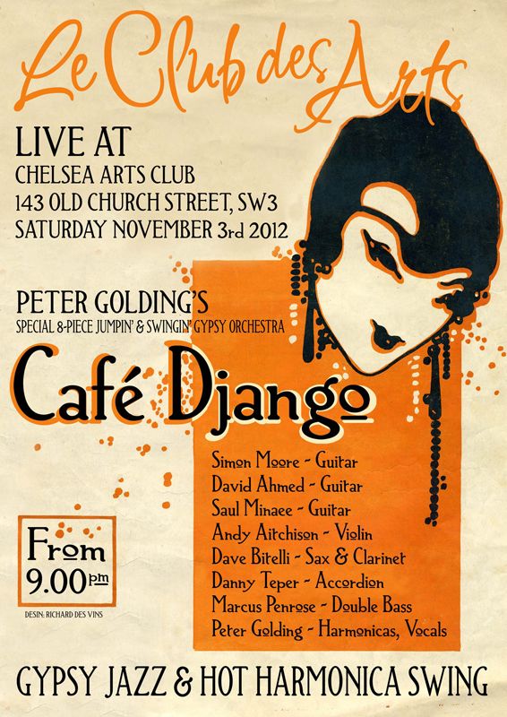 Le Club des Art - Cafe Django